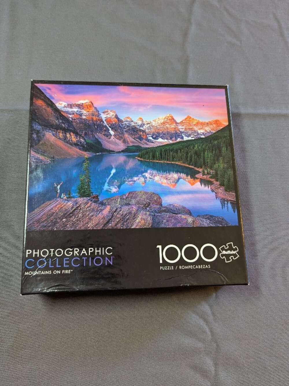 1000pc Puzzle- Mountains on Fire